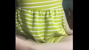 Shy Norwegian girl caresses her pussy under her dress in front of the webcam