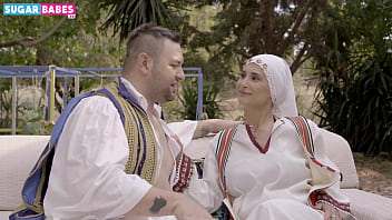 Convinced a Greek chick to try anal