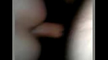 Guy stretches Greek girl's pussy with his hands before sex